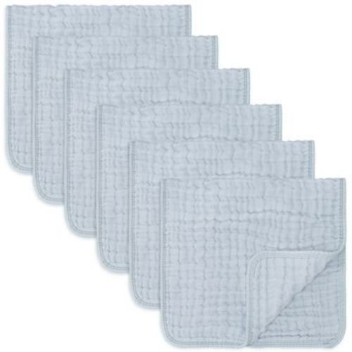 Muslin Burp Cloths Large 100% Cotton By Comfy Cubs