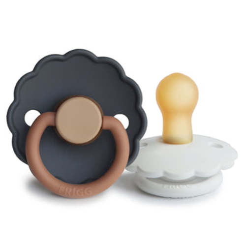 FRIGG Daisy Natural Rubber Pacifier 2-Pack – Mushie