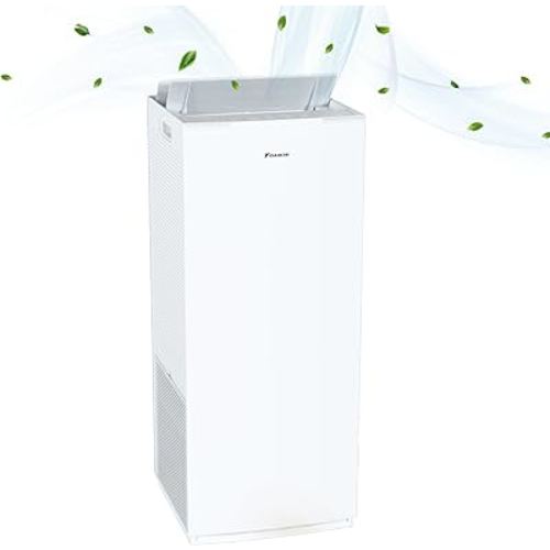 Daikin MCKB70YSAU Room Air Purifier for Home, HEPA, Activated Carbon, Pre-Filter and UVC LED Light, Zero Ozone Product, CARB Certified, 12.5 x 12.5 x 30 in