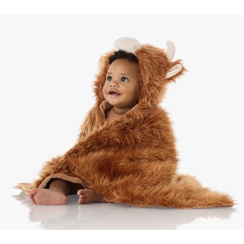 Faux Fur Animal Baby Hooded Towels
