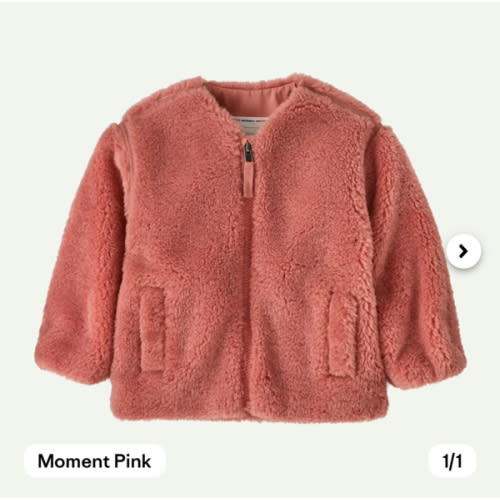 Patagonia Baby Happy Mesa Fleece Cardigan