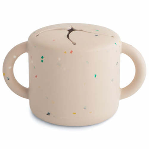 Mushie Baby Silicone Snack Cup