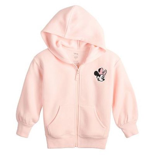 Baby & Toddler Girl Jumping Beans® Disney's Minnie Mouse Core Fleece Zip Hoodie