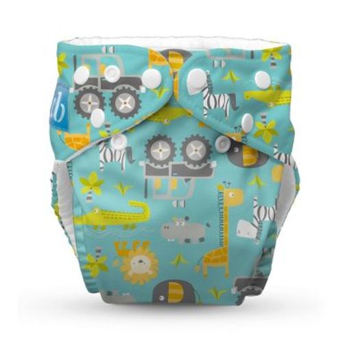 Charlie Banana One Size Reusable Cloth Diaper - Gone Safari