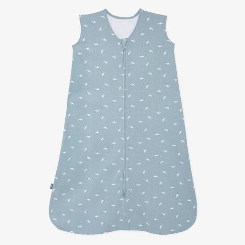 HALO SleepSack, 100% Cotton Wearable Blanket, Swaddle Transition Sleeping Bag, TOG 0.5, Birds, Medium, 6-12 Months