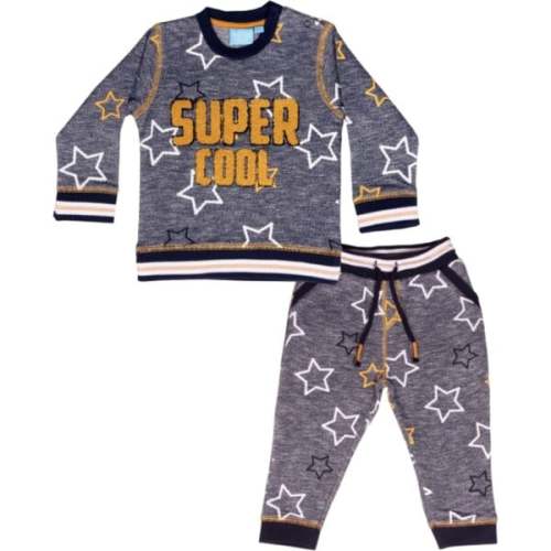 Jeremy 2 Piece Baby Set Navy - Bear Camp | Maisonette