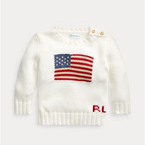 Baby Boy The Iconic Flag Sweater | Ralph Lauren