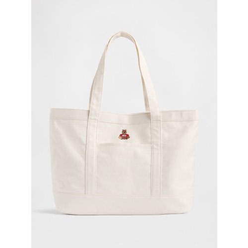 Brannan Bear Logo Denim Tote Bag