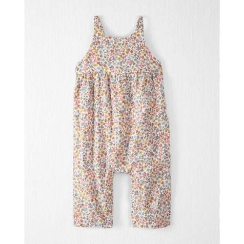 Baby Organic Cotton Floral-Print Jumpsuit - Little Planet | Carter's