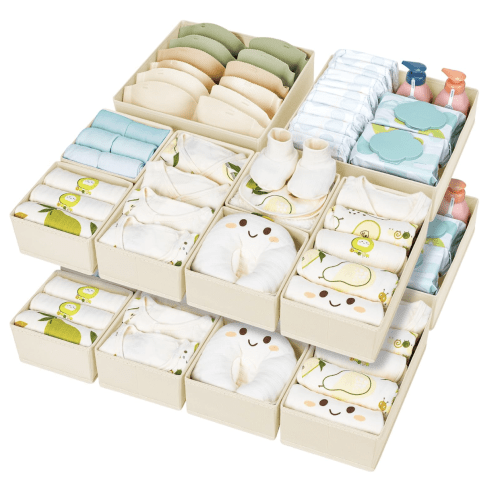 Drawer Organizer Clothes 15 Pack