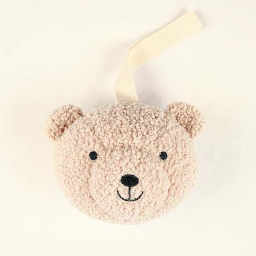 Storkling Teddy Bear Pacifier Clip