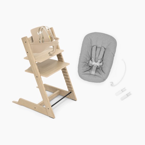 Stokke Tripp Trapp High Chair² + Newborn Set - Oak Natural