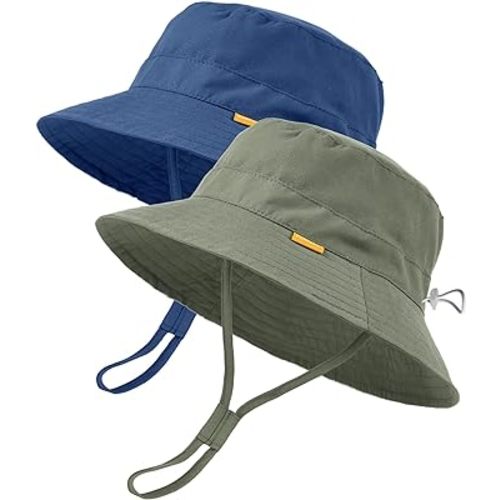 FURTALK Baby Sun Hat Toddler Boys Girls Bucket Hat for Kids 0-5 Years UPF 50+ Sun Protective Child Summer Beach Hats