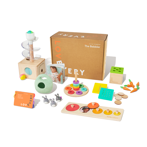 The Babbler Play Kit | Toys for 1-Year Olds | Lovevery