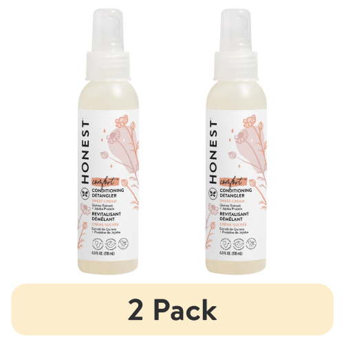 (2 pack) The Honest Company Conditioning Detangler Sweet Cream Comfort 4 fl oz
