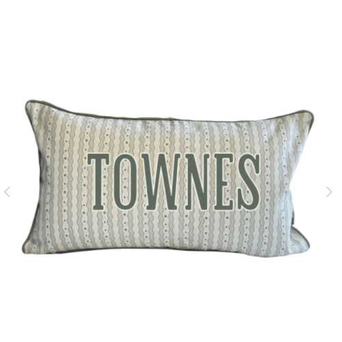 Waverly Stripe 12x20 Pillow Cover