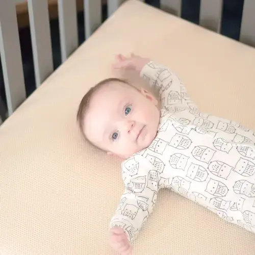 Breathable Organic 2-Stage Baby Crib Mattress