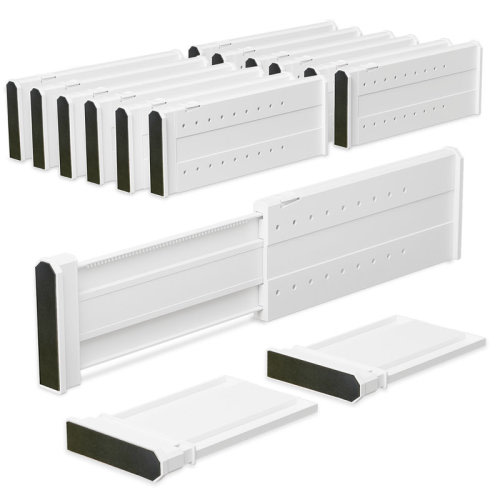 Drawer Divider Adjustable Non-Slip Expandable Organizer for Baby Clothes