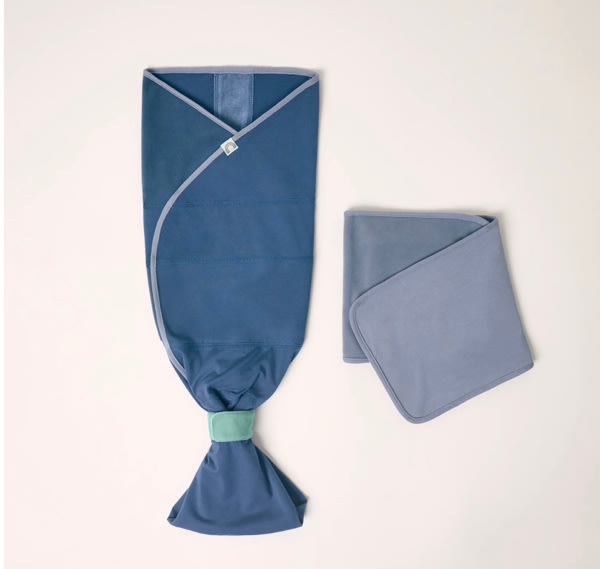 b.e.s.t. swaddle - Coastal Blue