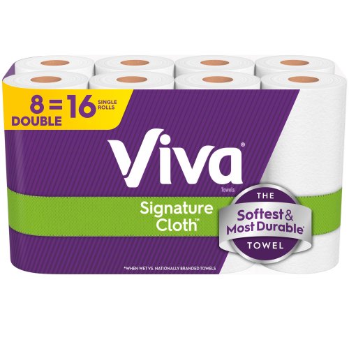 Viva Signature Cloth Paper Towels Double Rolls