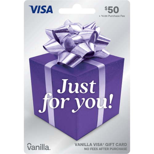 $50 Vanilla® Visa® Purple Box (plus $4.84 Purchase Fee)