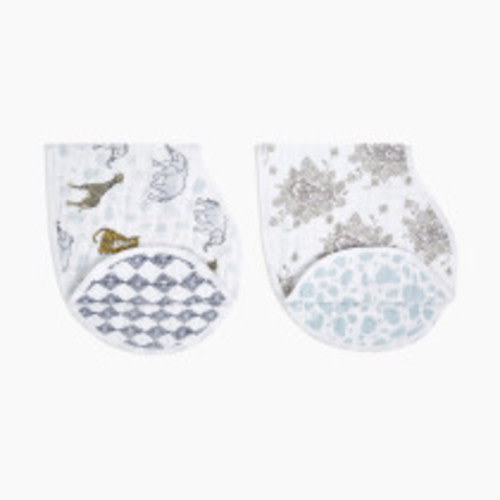 Aden + Anais Cotton Muslin Burpy Bibs (2 Pack) - Jungle