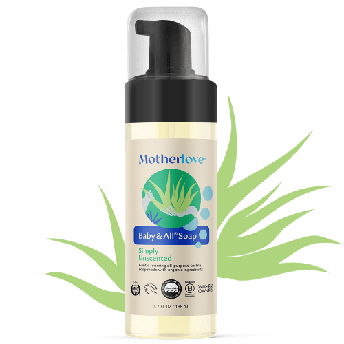 Baby & All Non-Toxic Foaming Castile Soap - Simply Unscented – Motherlove Herbal Company