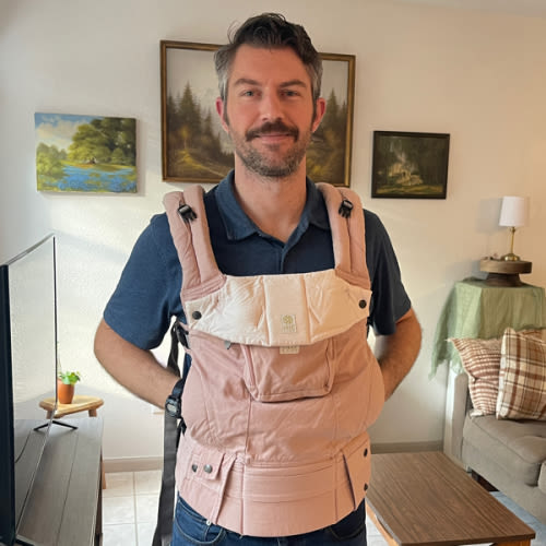 LílléBaby 6-in-1 Baby Carrier - Pastel Pink