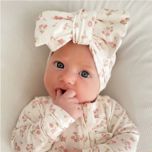 Oversized Topknot | Paisley Peony – Little and Fern