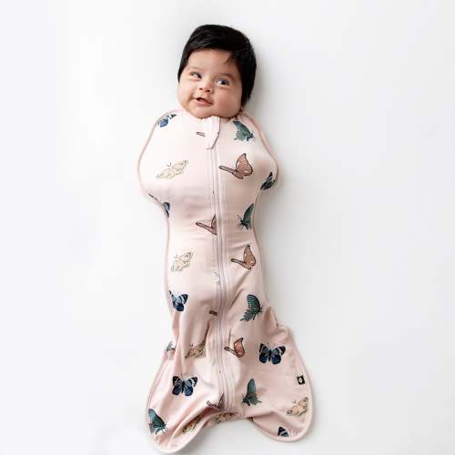 Swaddle Bag in Blush Butterfly 0.5