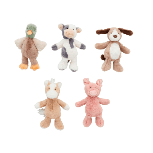 Mud Pie Farm Plush Rattle Pals – Howdy House Kids