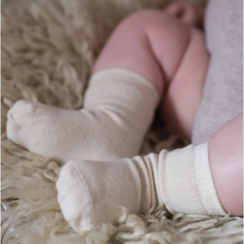 Pure (no dye) Kids Socks | 98% Organic Cotton – Q for Quinn & Basics by Quinn