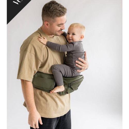 Tushbaby Hip Carrier - Olive Leather
