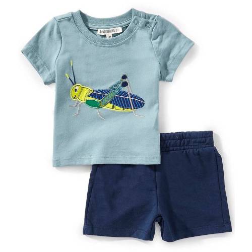 Adventurewear 360 Baby Boys Grasshopper Short Sleeve T-Shirt & Shorts Set