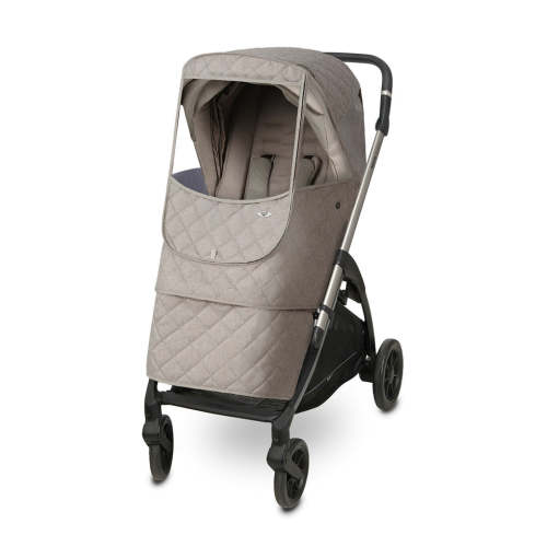Manito Melange Padded Universal Stroller Weather Shield (Beige) – Manito USA