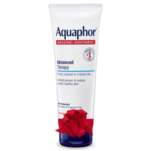 Aquaphor Fast Protection Healing Ointment for Dry Cracked Skin, Advanced Therapy Skin Protectant, 7 Oz Tube