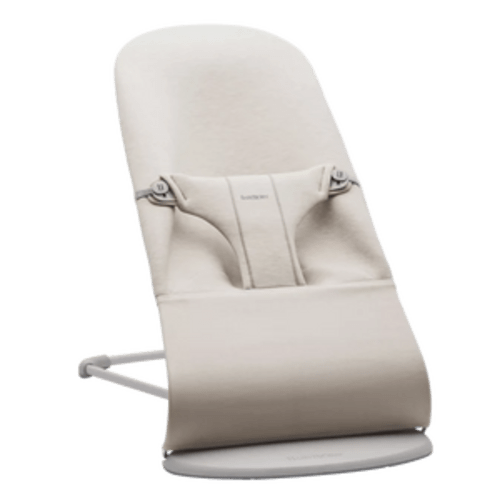 BabyBjorn Bouncer Bliss - Light Beige Jersey | Baby Junction