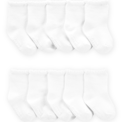 White Baby 10-Pack Crew Socks | Carter’s Oshkosh Canada