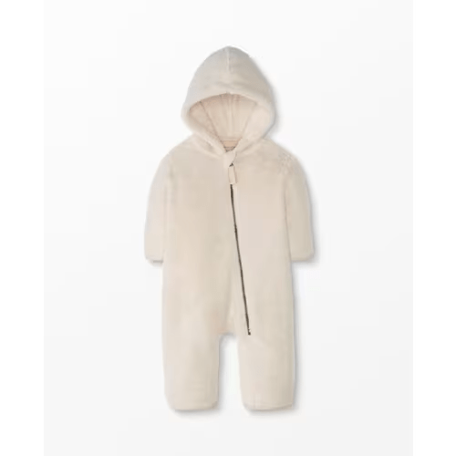 Baby Zip Jacket One Piece In Marshmallow | Hanna Andersson | Hanna-Me-Downs