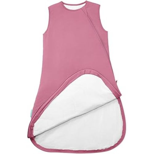 Supersoft Sleep Sack 1.0 TOG, Premium Bamboo Viscose Baby Sleeping Bag 2-Way Zipper Sleepsacks Baby Wearable Blanket