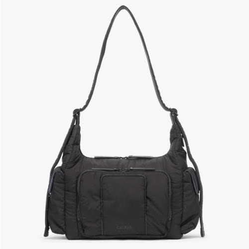 Crossbody Diaper Bag - BLACK