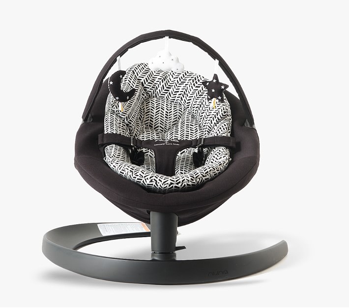 Pottery Barn Kids Nuna LEAF™ Grow Baby Bouncer - Caviar
