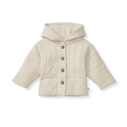 Organic Cotton Quilted Baby Jacket