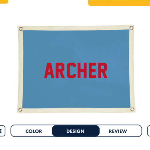 Pennant Customizer – Oxford Pennant