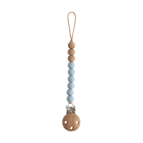 Mushie Pacifier Clip | Eva. Color: Cloud
