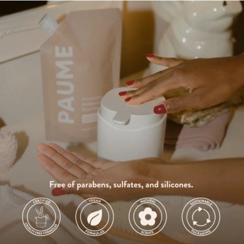 PAUME - Sanitize At Home Duo - White Pump