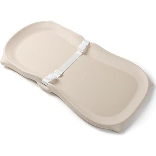 Baby Changing Pad Wipeable & Waterproof, Soft & Non-Slip Adjustable Safety Belt, Changing Table and Dresser, Use for Changing Diaper Clothes Massage Apply Moisturizer, Oat Cat Conpect Design