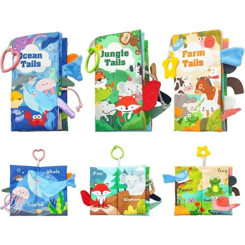 PELOSTA Baby Book Toys 0-6-12 Months, 3PCS Touch Feel Crinkle Books for Infants Newborns,Baby Sensory Toys for Tummy Time/Stroller/Car Seat,Montessori Learning Toy for 3 6 9 12 Months : Amazon.com.au: Toys & Games