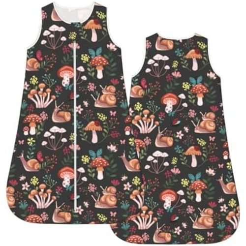Mushrooms Snails Butterflies Baby Wearable Blanket Infant Boys Girls Sleeping bags For Newborn