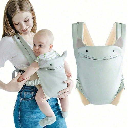 Baby Carrier Newborn to Toddler with Pocket, 4-in-1 Easy to Wear Ergonomic Adjustable Breathable Carrier Slings, Perfect for Baby Infants up to 35 lbs Toddlers
